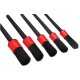 Juego de 5 cepillos de precisión suaves para limpieza del coche CAR DETAILING BRUSH 5 SOFT, 5 piezas