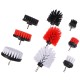 Juego de cepillos para taladro para la limpieza de coches CAR DETAILING DRILL BRUSH 9, 9 unidades