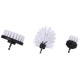 Juego de cepillos para taladro para limpieza del coche CAR DETAILING DRILL BRUSH 3 SOFT, 3 piezas