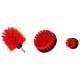 Juego de cepillos para taladro para limpieza de coche CAR DETAILING DRILL BRUSH 3 MEDIUM, 3 piezas