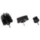Juego de cepillos para taladro para limpieza de coche CAR DETAILING DRILL BRUSH 3 HARD, 3 piezas
