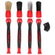 Juego de cepillos de precisión con puntas intercambiables para coche CAR DETAILING BRUSH 4