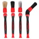 Juego de cepillos de precisión con puntas intercambiables para coche CAR DETAILING BRUSH 4
