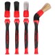 Juego de cepillos de precisión con puntas intercambiables para coche CAR DETAILING BRUSH 4