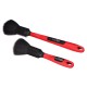 Juego de cepillos de precisión para coches con mango ergonómico CAR DETAILING BRUSH 2 PRO, 2 piezas