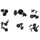 Juego de grapas, clips y pasadores para tapicería de vehículos MECHNIC TRIM CLIP SET 700