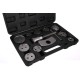Compresor de pistones de freno MECHANIC BRAKE SET BLACK 12, juego de 12 piezas