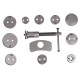 Compresor de pistones de freno MECHANIC BRAKE SET BLACK 12, juego de 12 piezas