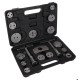 Compresor de pistones de freno MECHANIC BRAKE SET BLACK 18, juego de 18 piezas