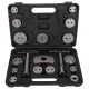 Compresor de pistones de freno MECHANIC BRAKE SET BLACK 18, juego de 18 piezas