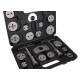 Compresor de pistones de freno MECHANIC BRAKE SET BLACK 22, juego de 22 piezas