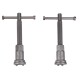 Compresor de pistones de freno MECHANIC BRAKE SET BLACK 22, juego de 22 piezas