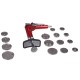 Compresor neumático para pistones de freno MECHANIC BRAKE SET PNEU 16, juego de 16 piezas