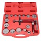 Compresor neumático para pistones de freno MECHANIC BRAKE SET PNEU 16, juego de 16 piezas