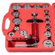 Compresor neumático para pistones de freno MECHANIC BRAKE SET PNEU 16, juego de 16 piezas