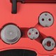 Compresor neumático para pistones de freno MECHANIC BRAKE SET PNEU 16, juego de 16 piezas