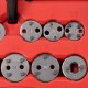 Compresor neumático para pistones de freno MECHANIC BRAKE SET PNEU 23, juego de 23 piezas