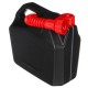 Bidón plástico MECHANIC FUEL CANISTER 5L, negro