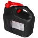 Bidón plástico MECHANIC FUEL CANISTER 5L, negro