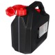 Bidón plástico MECHANIC FUEL CANISTER 10L, negro