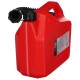 Bidón plástico MECHANIC FUEL CANISTER RED 5L, rojo