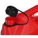 Bidón plástico MECHANIC FUEL CANISTER RED 5L, rojo