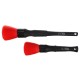Juego de pinceles de precisión para la limpieza del coche CAR DETAILING BRUSH 2 BASIC, 2 uds