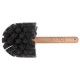Cepillo redondo para limpiar la carrocería de la bicicleta o la moto CAR DETAILING WOOD BRUSH 1
