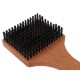 Cepillo plano para la limpieza de la cubierta del neumático de bicicleta CAR DETAILING WOOD BRUSH 4