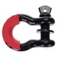 Grillete offroad con protector de goma CAR SHACKLE 1, capacidad 4,75 t