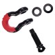 Grillete offroad con protector de goma CAR SHACKLE 1, capacidad 4,75 t