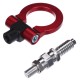 Ojo de remolque CAR TOW HOOK 2, rojo
