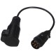 Adaptador de cable para la toma del enganche TRAILER CABLE 1, 7-13 pines, 50 cm