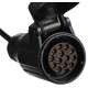 Adaptador de cable para la toma del enganche TRAILER CABLE 1, 7-13 pines, 50 cm