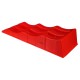 Rampas de acceso para coche MECHANIC CAR RAMP 5T, 2 uds, rojo