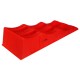 Rampas de acceso para coche MECHANIC CAR RAMP 5T, 2 uds, rojo