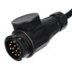 Cable prolongador 13 pines - toma colgante y enchufe TRAILER CABLE 8, 12V, 5m