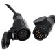 Cable prolongador 13 pines - toma colgante y enchufe TRAILER CABLE 8, 12V, 5m