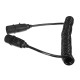 Cable espiral de conexión 7 pines tipo N TRAILER CABLE 11, enchufe de plástico, 24V, 3,5m