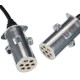 Cable espiral de conexión 7 pines tipo S TRAILER CABLE 12, enchufe metálico, 24V, 3,5m