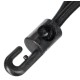 Juego de gomas de sujeción con gancho de plástico CARGO CORD SET 2, 20 cm, 10 uds