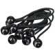 Juego de gomas de sujeción con bola CARGO CORD SET 3, 15 cm, 10 uds
