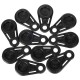 Juego de soportes con anilla para fijar lonas TRAILER TARP HOOK SET 1, 10 uds
