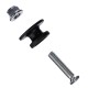 Juego de ganchos con tornillos para fijar red/lona al remolque TRAILER HOOK SET 2, 10 uds