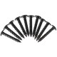 Juego de ganchos con tornillos para fijar red/lona al remolque TRAILER HOOK SET 3, 10 uds