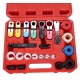 Juego de desconectores de combustible y aire acondicionado MECHANIC AC SET 1, 22 piezas