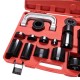 Juego de adaptadores para desmontaje de rótulas MECHANIC BALL JOINT 7, 21 piezas