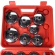Juego de llaves de vaso para filtros de aceite MECHANIC OIL WRENCH 16, 16 piezas