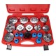 Juego para desmontar filtros de aceite MECHANIC OIL WRENCH 19, 19 piezas