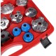 Juego para desmontar filtros de aceite MECHANIC OIL WRENCH 19, 19 piezas